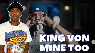 FIRST TIME HEARING King Von - Mine Too (Official Video) REACTION