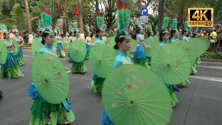 Songkran Parade, Jinghong City, Xishuangbanna, Yunnan, China