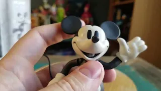 Mickey Mouse  Figurecomplex MOVIE REVO 1936 Monotone Color Version Revoltech Disney Figure Review