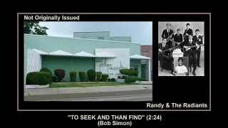 (1964/1965) Sun ''To Seek And Than Find'' Randy & The Radiants