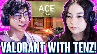 KYEDAE PLAYS RANKED VALORANT WITH TenZ !!!