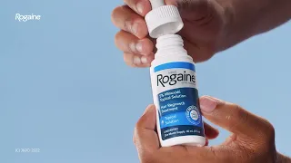How to Use Men's Rogaine® Topical Solution