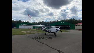 Short takeoff. Cessna 210F. UUDN