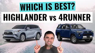 2022 Toyota 4Runner VS 2022 Toyota Highlander | Which Reliable SUV Should You Buy?