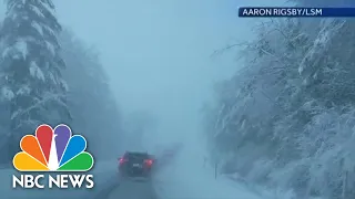 Winter Storm Blasts Northeast With Heavy Snow And Ice