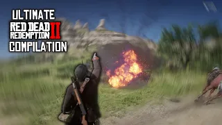 Ultimate Red Dead Redemption 2 Funny Moments  Compilation, Bloopers, and Glitches ( 1 Year of vids)