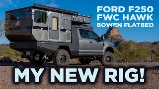 Four Wheel Campers Hawk | Ford F250 | Bowen Customs Flatbed