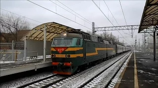 ЧС7-083 с поездом №81 Санкт-Петербург - Белгород