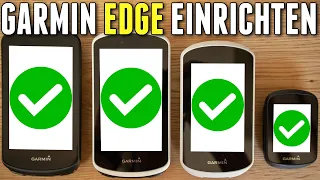 Garmin Edge Einrichten (ANLEITUNG)🚴 Erste Schritte, Smartphone koppeln, Strecken & Navigation
