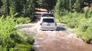 Lifted 4runner small water crossing