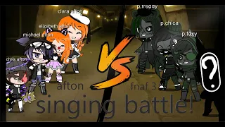 singing battle FNAF 3 vs Aftons