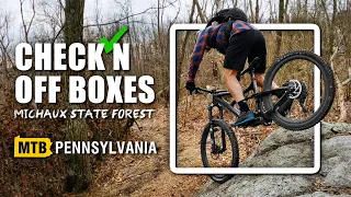 Mountain biking the best tech in Pennsylvania - Michaux State Forest - Just Ride Ep. 26