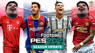 A GAMEPLAY do PES 2021 está...