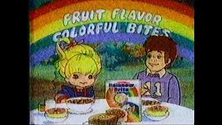 Rainbow Brite Cereal by  Ralston ad from ~1985