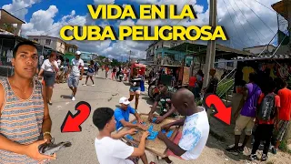 BARRIOS PELIGROSOS DE CUBA: ESTO está PASANDO en las calles de La Habana Cuba