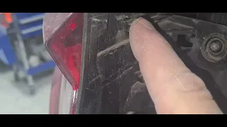 How to remove a Skoda Enyaq ev tail light ...