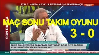 Rizespor 3-0 Fenerbahçe   [Takım Oyunu 30 Eylül ]  Erman Toroğlu, İlker Yağcıoğlu,