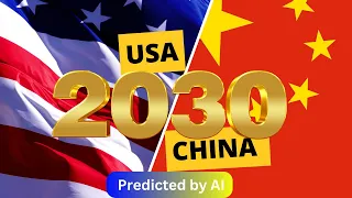 Battle of 🌎 Titans: Prediction of 🇺🇸 / 🇨🇳 2030 by AI 🌟🔮🤖. #ai #futuretech #china #usa #predictions