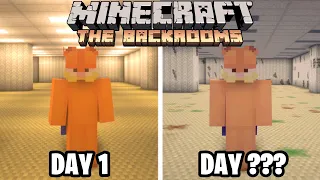 I Survived [REDACTED] Days in the Backrooms in Minecraft...