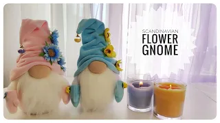 Scandinavian Flower Gnome. DIY. HandMade