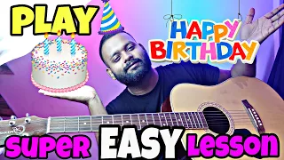 Happy Birthday on Single String | Happy Birthday on E String | Free Beginner Guitar lessons | Days 4