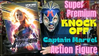 Ep.12   Captain Marvel KNOCK OFF  Action Figure... I'm telling my kids it's from HOT TOYS. LOL!!!