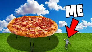 Robby Tries DIY TIKTOK LIFE HACKS! 🍕🍕 DIY GIANT PIZZA EPOXY RESIN TABLE!