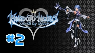 Kingdom Hearts: Birth By Sleep Final Mix 2.5 BLIND Let's Play (Aqua Playthrough) [Part 2]