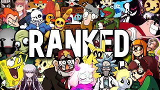 Ranking EVERY Animation vs Anything Rap Battle (Eddiefrb)