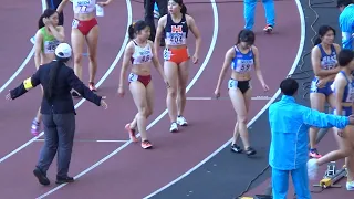 予選 女子リレー 4x100m 関東インカレ陸上2024