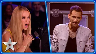 Illusionist Enzo Weyne makes Dec DISAPPEAR! | Semi-Finals | BGT 2023