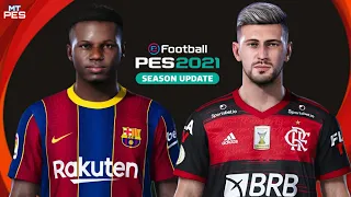 PES 2021 - TODAS FACES DLC 2.0/NEW FACES DLC 2.0 (data pack 2.0 pes 2021/dlc 2.0 pes 2021)