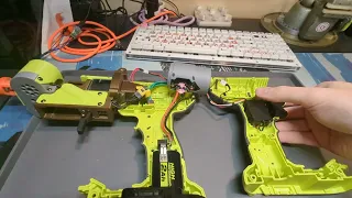 Ryobi Brushless Nerf Blaster - Testing Solenoid Control