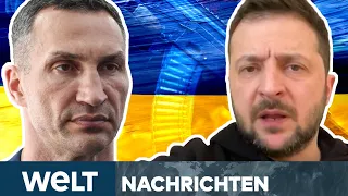 UKRAINE-KRIEG: Russischer Raketen-Trick – Selenkskyj disst Klitschko für Chaos in Kiew | WELT Stream