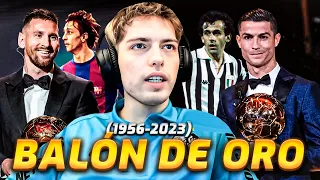 DAVOO XENEIZE REACCIONA A TODOS LOS BALONES DE ORO DE LA HISTORIA (1956-2023)