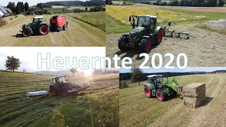 Die Heuernte 2020! | Pure Fendt Power | Krone und Kuhn! | In 12 Minuten [1080p60]
