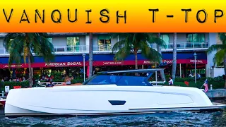 NEW / VANQUISH 58 T TOP / FROM HAULOVER INLET TO SOUTH MIAMI / ONLY THE BEST YACHT CONTENT