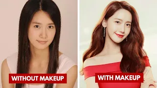 KOREAN ACTRESS WITH OPEN MOUTH MAKEUP AND WITHOUT MAKEUP | HANDSOME KOREAN ACTORS