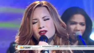 Demi Lovato - Skyscraper Live at the Today Show