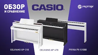 Обзор и сравнение моделей цифровых фортепиано Casio
