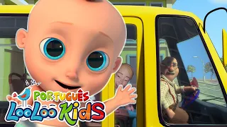 As Rodas do Ônibus - Músicas Infantis Divertidas - Canções Infantis - LooLoo Kids Português