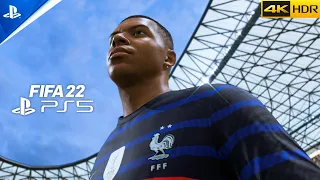 FIFA 22 | France VS Denmark - UEFA Nations League 2022/23 Gameplay | PS5 4K