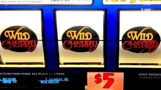 Highest Jackpot on YouTube Caught Live For Wild Cherry $15 Max Bet! OMG! Massive Win Over 3,333X !!