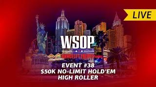 WSOP 2021 | Турнир #38 $50K НЛ Холдем Хайроллеры