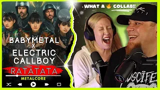 BABYMETAL x ELECTRIC CALLBOY "RATATATA"  // Audio Engineer & Wifey React