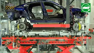 How Electric Cars are Made? (Mega Factories Video)
