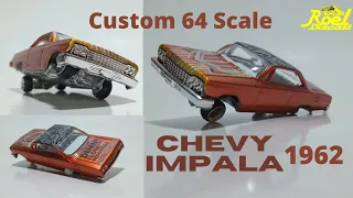 Custom 1/64 Scale Chevrolet Impala 1962 lowrider