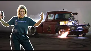 I Blew Up My Truck But The '58 Did THE SICKEST BURNOUTS EVER