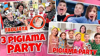 3 STORIE DI MAMMAGIULIA E FIGLIACHIARA , PIGIAMA PARTY CON I NOSTRI AMICI E CUGINETTI, 3.00 DI NOTTE