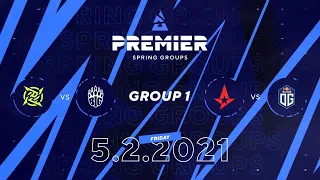 NIP vs BIG, Astralis vs OG | BLAST Premier Spring Group 1 Day 2